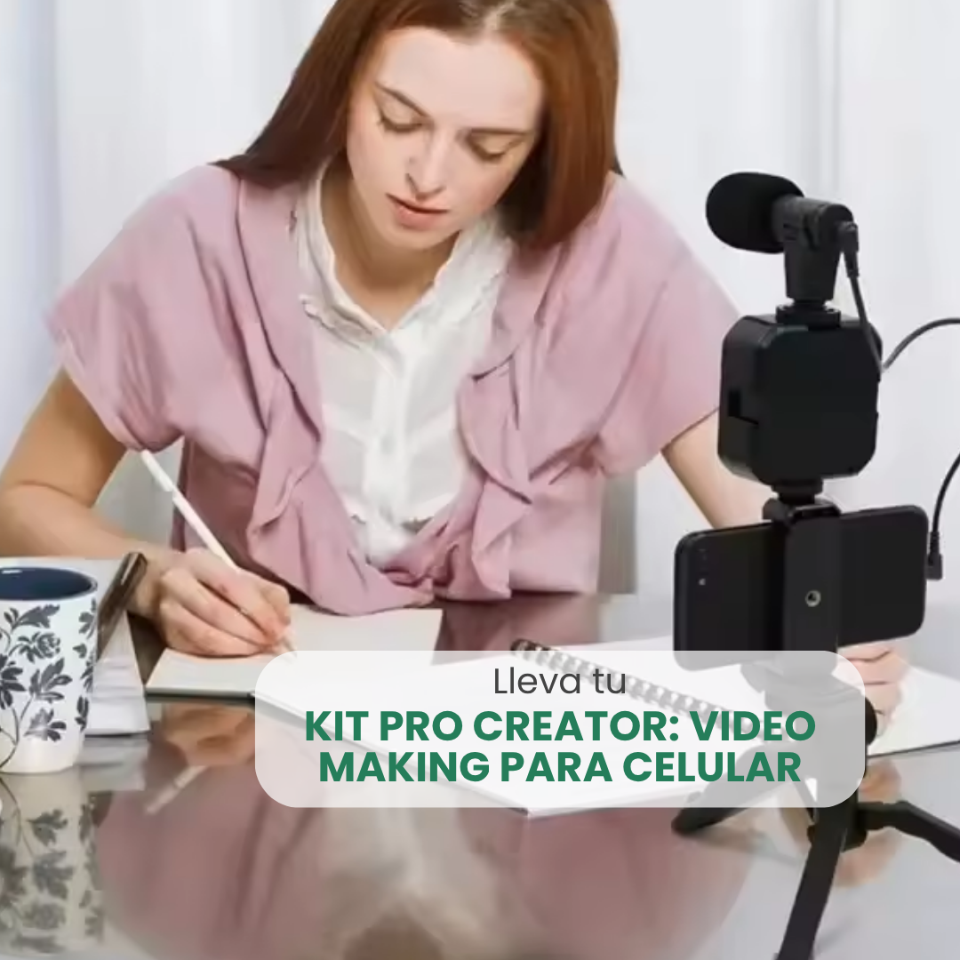 Kit PRO Creator: Video Making para Celular